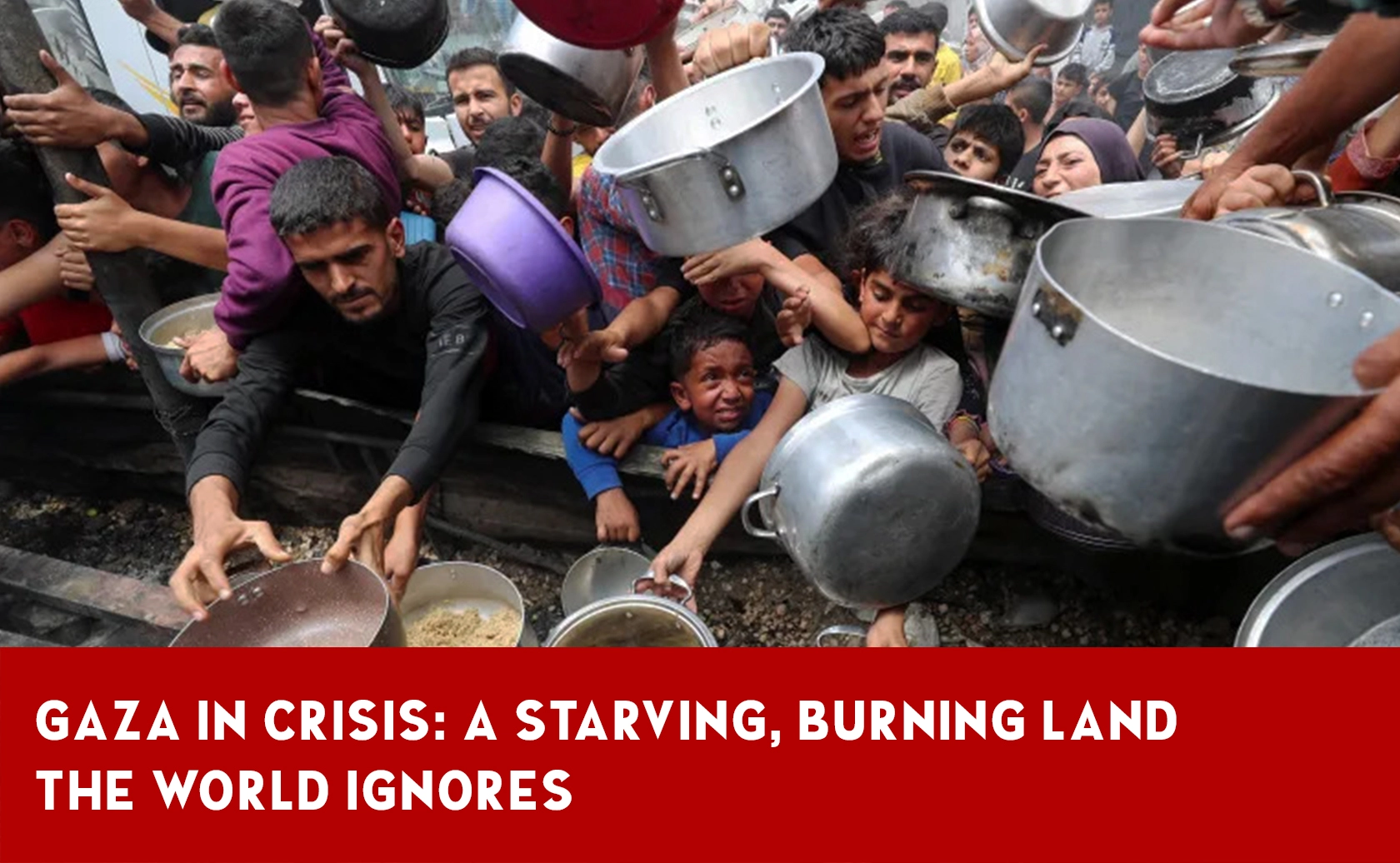 The World Watches Gaza Starve and Burn