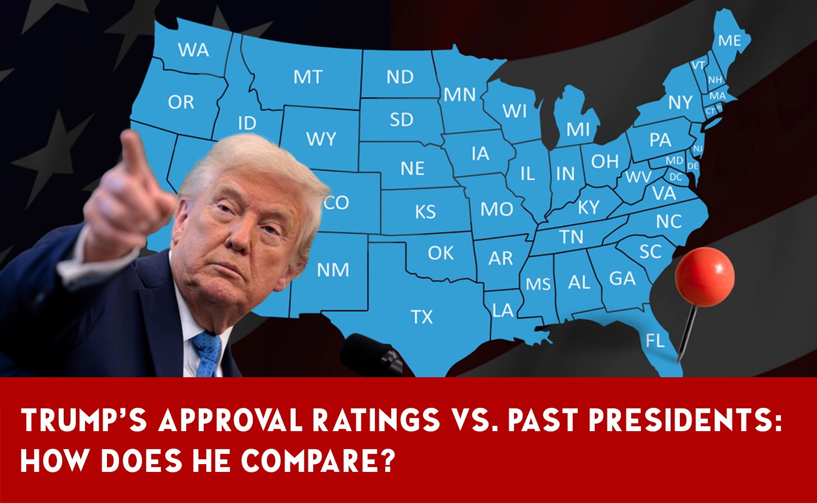 Comparing Trump's Approval Ratings with Past Presidents